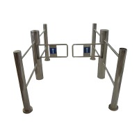 Fingerprint automatic swing barrier gate for supermarket