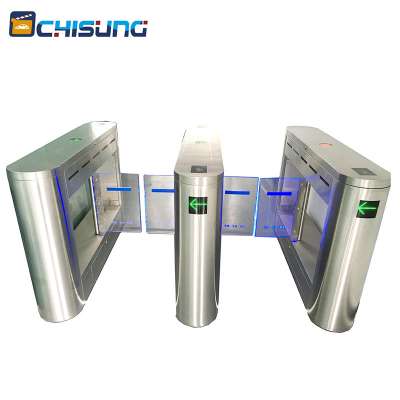 OEM Optical Swing Turnstile Gate with Barcode QR Reader