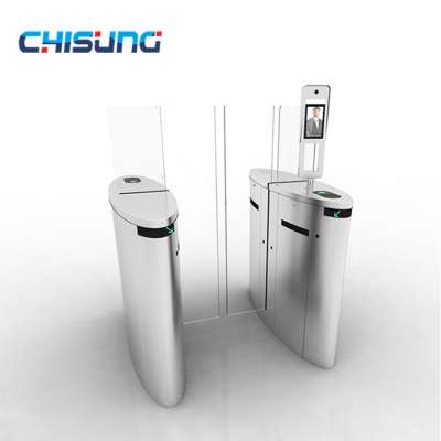 RFID fingerprint reader sliding turnstile barrier gate